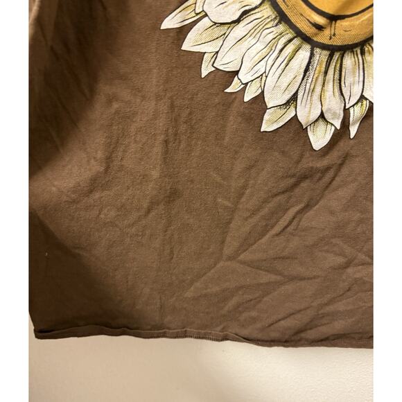 Blink 182 Rock Band Daisy Flower Brown Graphic Concert Shirt Size XXL - Picture 6 of 10